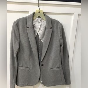 Old Navy light gray knit blazer